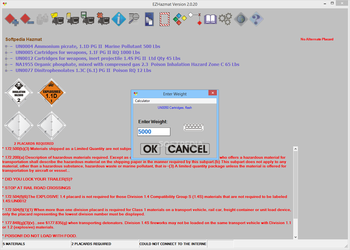 EZHazMat screenshot 3