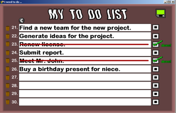 Ezi To Do List screenshot