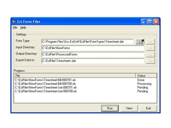 EziFiler screenshot