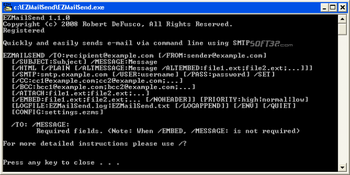 EZMailSend screenshot 3