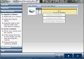 EzMigration screenshot 3