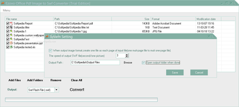 Ezovo Office Pdf Image to Swf Converter screenshot 2