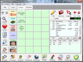 ezPower Restaurant Point of Sale screenshot 4