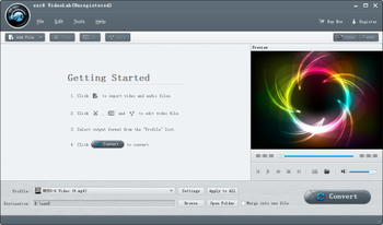 EZR8 VideoLab screenshot