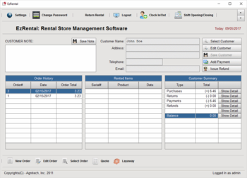 EzRental screenshot