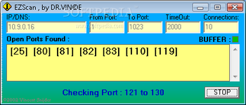EZScan screenshot