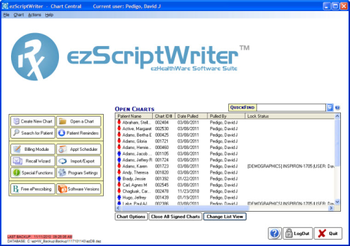 ezScriptWriter screenshot