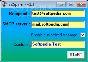 EZSpam screenshot