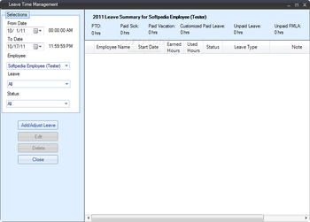 ezTimeSheet screenshot 4