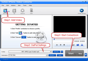 Eztoo iPhone Video Converter screenshot 2