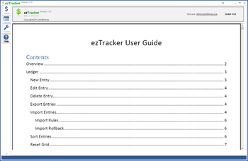 ezTracker screenshot 6