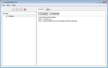 EzTunnelSSH screenshot 3