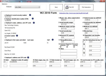 ezW2 2014 screenshot 2