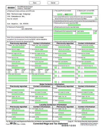 ezW2Correction 2015 screenshot 2