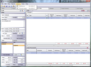 Ezy Estimator 2010 screenshot 5