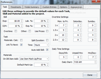 Ezy Estimator 2010 screenshot 7