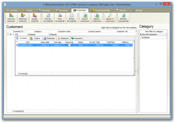 F-Billing Revolution screenshot 3