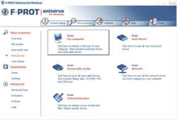 F-PROT Antivirus for Windows screenshot 2