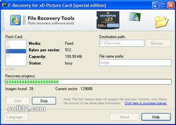F-Recovery for xD-Picture Card screenshot 3