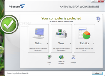 F-Secure Anti-Virus for Workstations screenshot