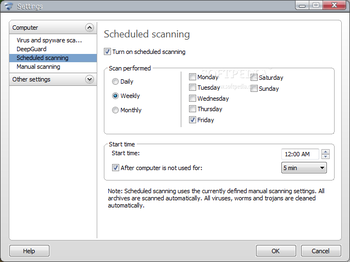 F-Secure Anti-Virus for Workstations screenshot 10