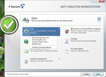 F-Secure Anti-Virus for Workstations screenshot 4