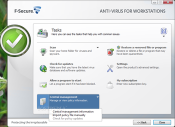 F-Secure Anti-Virus for Workstations screenshot 5