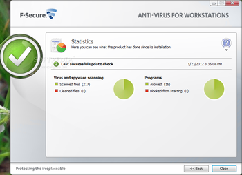 F-Secure Anti-Virus for Workstations screenshot 7
