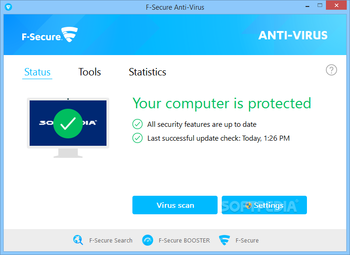 F-Secure Antivirus screenshot