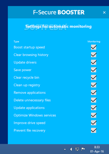 F-Secure BOOSTER screenshot 10