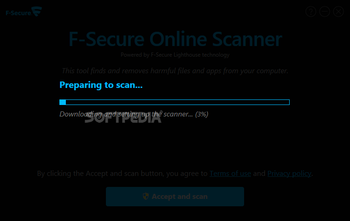 F-Secure Online Scanner screenshot 2