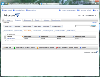 F-Secure PSB for Workstations screenshot 29