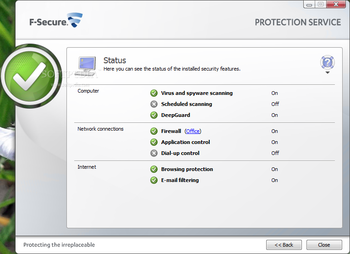 F-Secure PSB for Workstations screenshot 3