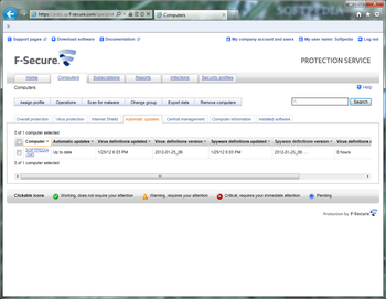 F-Secure PSB for Workstations screenshot 30