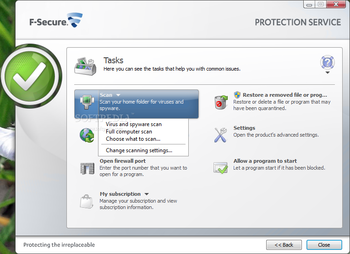 F-Secure PSB for Workstations screenshot 5