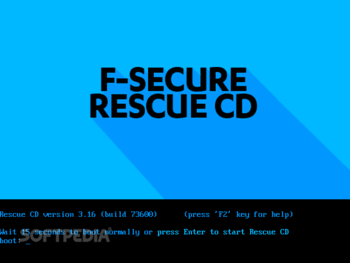 F-Secure Rescue CD screenshot