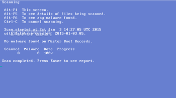F-Secure Rescue CD screenshot 5
