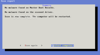 F-Secure Rescue CD screenshot 6
