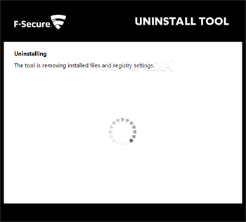 F-Secure Uninstallation Tool screenshot 2