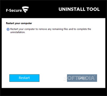 F-Secure Uninstallation Tool screenshot 3