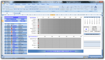 F1 Dashboard Season screenshot