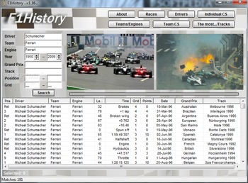 F1History screenshot 2