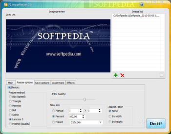 F2 ImageResizer screenshot 2