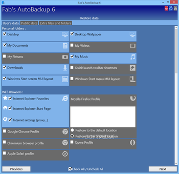 Fab's AutoBackup screenshot 10