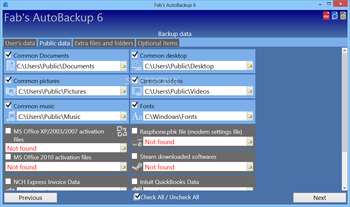 Fab's AutoBackup Pro screenshot 4