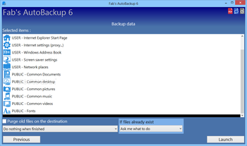 Fab's AutoBackup Pro screenshot 7