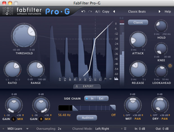FabFilter Pro-G  screenshot