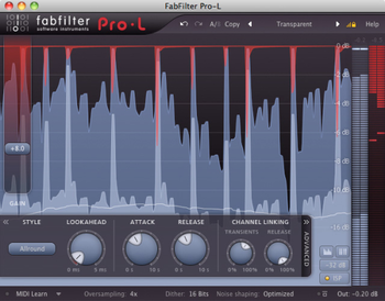 FabFilter Pro-L  screenshot