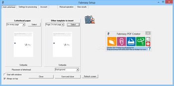 Fabreasy PDF Creator (formerly Fabreasy) screenshot 2