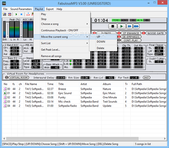 FabulousMP3 screenshot 4